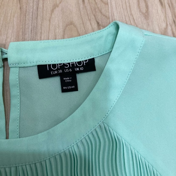 TOPSHOP Babydoll Shirt - Picture 6 of 7